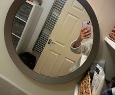 Round IKEA Mirror