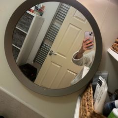 Round IKEA Mirror