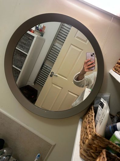 Round IKEA Mirror