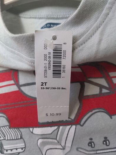 OLD NAVY boys long sleeved top