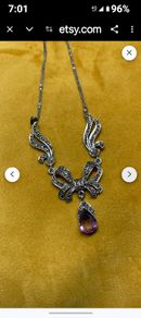 very nice vintage sterling silver necklace.