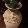 Large display vase and flowers Image 3