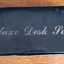 Vintage Marble Art Deco Desk Set Image 9