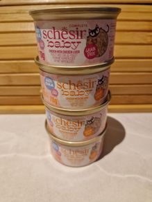 Schesir baby kitten food unopened and in date