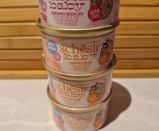 Schesir baby kitten food unopened and in date