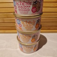 Schesir baby kitten food unopened and in date
