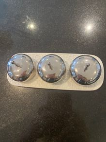 Reduced Alessi  Marcel Wanders Fabulous Dressed jam Tray with stainless steel lids