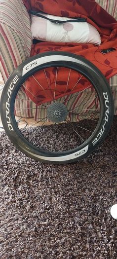 Dura Ace C62 Carbon tubular wheelset