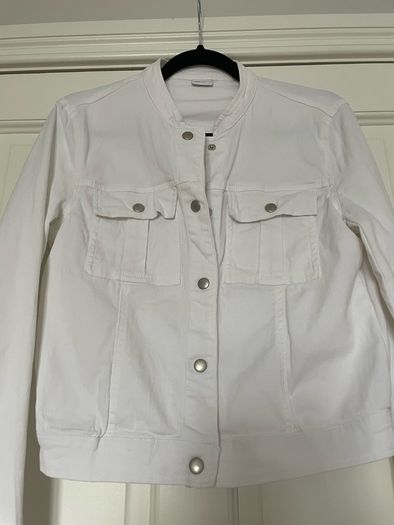 Jacqueline de Yong white denim jacket