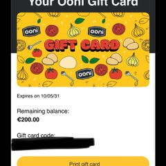 Ooni Pizza Oven & Accessories Vouchers