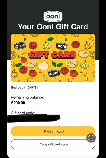 Ooni Pizza Oven & Accessories Vouchers