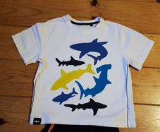 Age 5-6 Shark Pyjamas