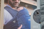 Close Caboo baby carrier