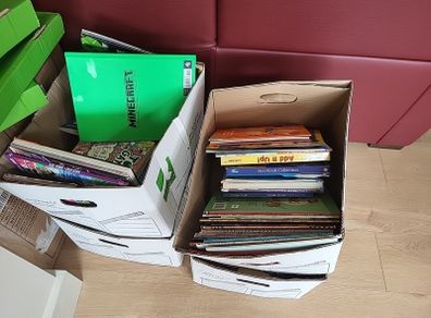 selection of books