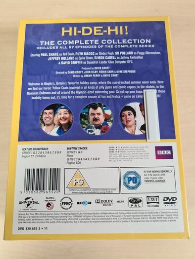Hi de hi DVD boxset The complete collection Series 1-9 BRAND NEW SEALED