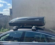 Thule Wing Bars and Modula WeGo 450L Roof Box