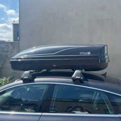 Thule Wing Bars and Modula WeGo 450L Roof Box