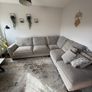 Large Corner Sofa with Footstool Image 2
