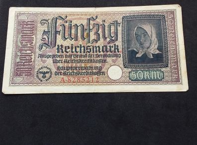 Germany Nazi Era 1933-1945 , 50 Reichsmark Banknote