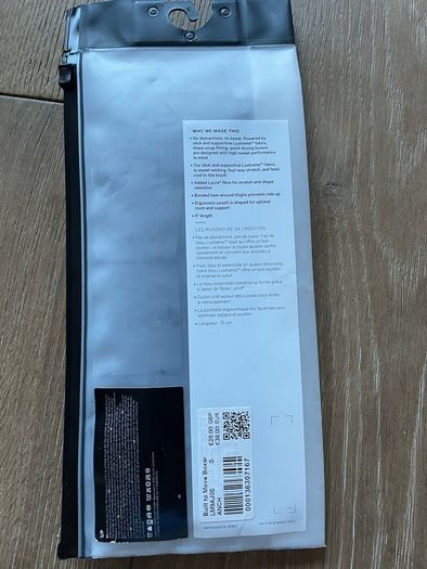 Lululemon Performance Boxer shorts Luxtreme built to move size S BNIb