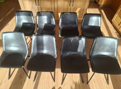 Kitchen chairs x 8