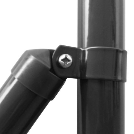 Euro Fence Steel 25x1.7 m Grey