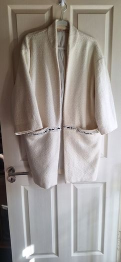 Womens Cream Rue  de Femme  Coat