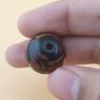 Vintage Agate Carnelian Amulet Beads Lot of 2 Rare Pattern Pieces Image 8