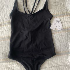 Women or girl/ bodysuit / top black size S Abercrombie and Fitch