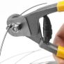 30m/100ft Coated Steel Cable Wire Rope 304 Stainless Steel String Lights Curtain Picture Hanging Kit Deck Railings Garden Wire DIY (FREE POSTAGE) Image 2