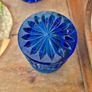 Vintage Anchor Hocking Blue Wexford Tumblers Set of 6 Image 8