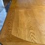 solid oak extendable table Image 2