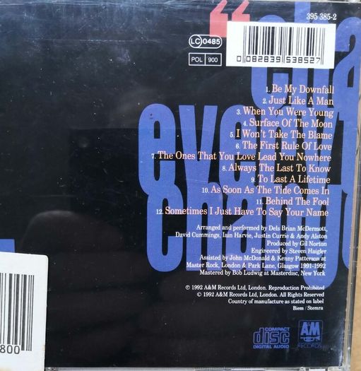Del Amitri - Change Everything CD