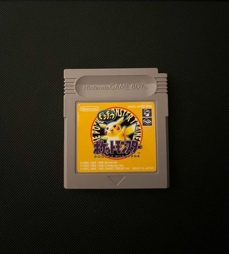 Pokemon Authentic original Japanese import cartridge of Pocket Monsters Yellow Special Pikachu Edition for Nintendo
