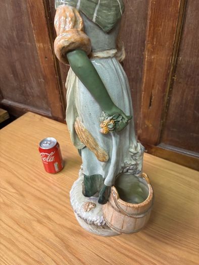 Austrian Art Noveau Amphora maiden c 1910