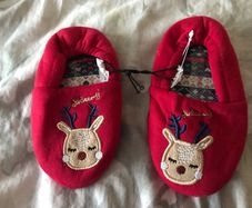 Christmas slippers size 9