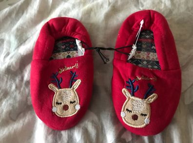Christmas slippers size 9