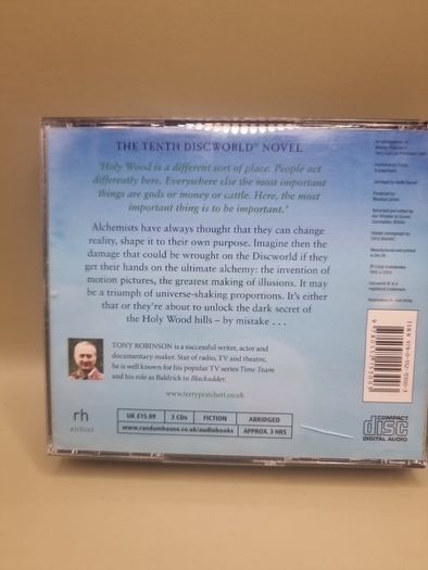 Terry Pratchett Audio Book CD Moving Pictures