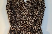 Leopard print jumpsuit Size 12 BNWOT