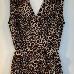 Leopard print jumpsuit Size 12 BNWOT