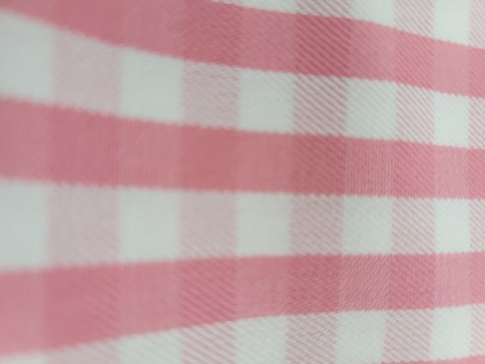 pink gingham fabric