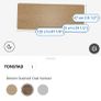 IKEA Tonstad dark oak veneer desk with drawer Image 9
