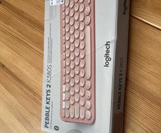 Logitech Pebble Keys 2 K380s Wireless Keyboard | Rose