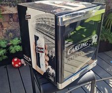 Carling Nations Cup Mini Fridge Glass Door Fully Working