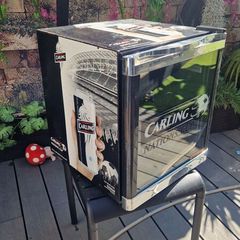 Carling Nations Cup Mini Fridge Glass Door Fully Working