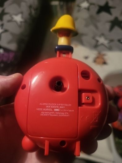 fireman sam alarm clock