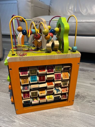 Zaney Zoo Activity Cube