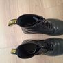 Dr. Martens Black Leather Boots 8 hole 1460 model UK Size 10 Image 6