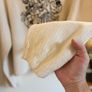 Hand embroidered Zara knit top Image 5