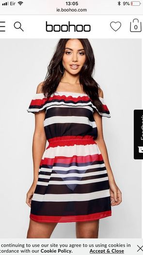 BNWT BooHoo Beach Dress
